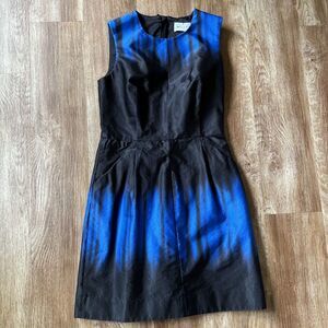 Milly Dress Small Gorgeous Bergdorf Goodman Black‎ Blue